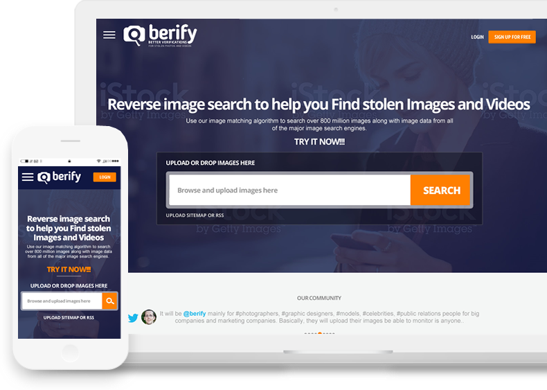 Berify - Web & Responsive Design